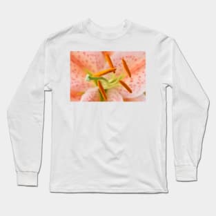 Lilium  &#39;Salmon Star&#39;  Lily  Oriental hybrid Long Sleeve T-Shirt